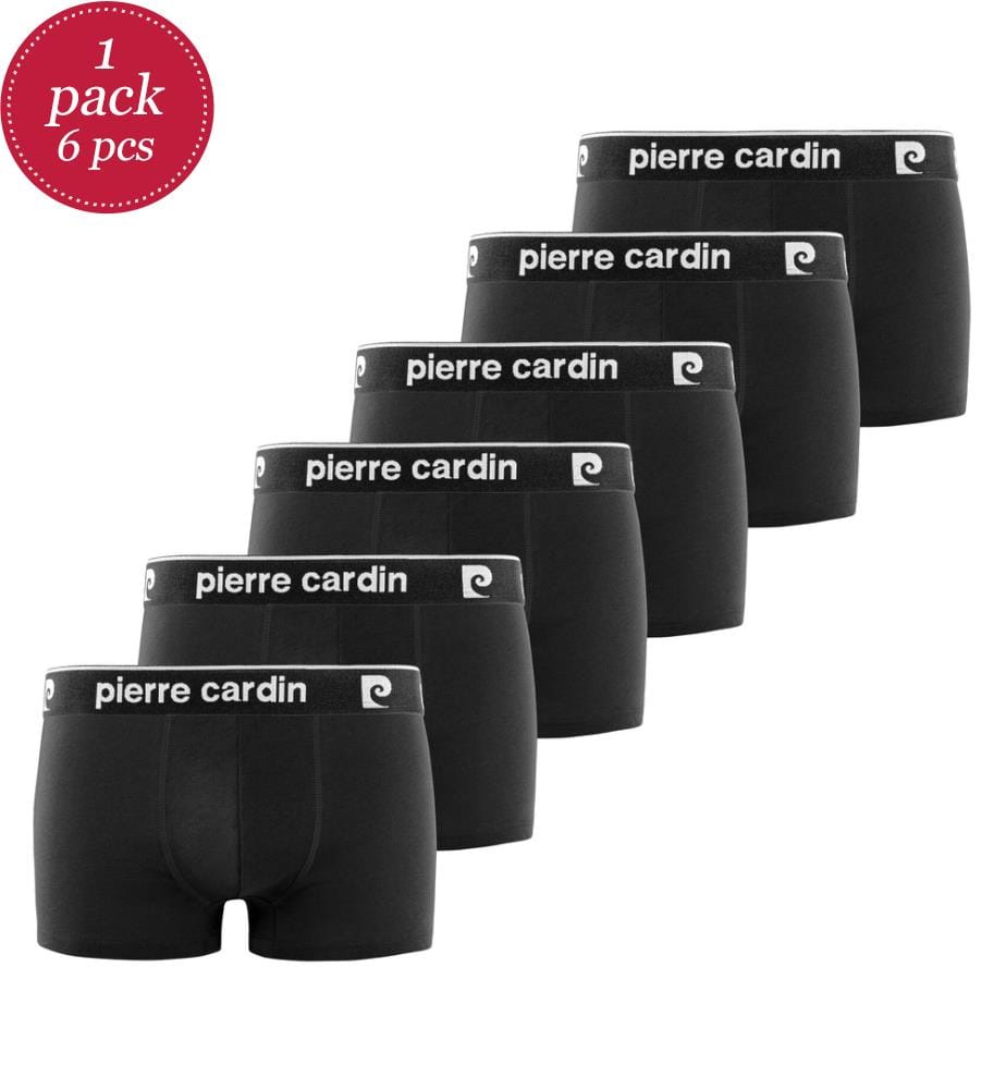 Set of 6 Boxer shorts - Black/White