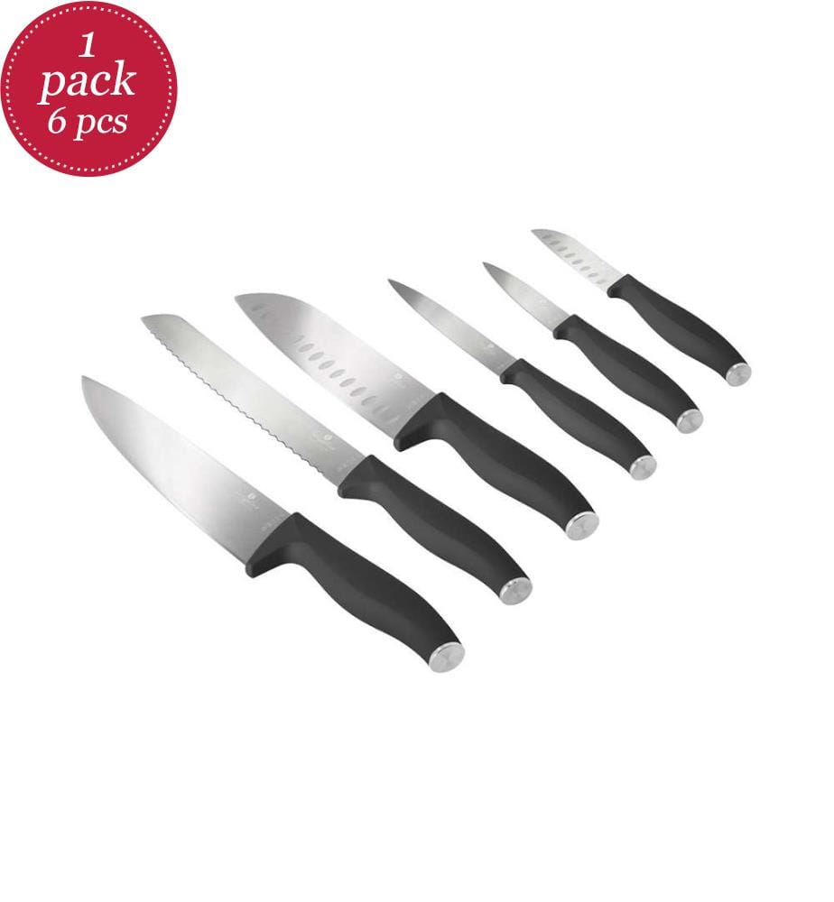 6-teiliges Messerset, Anthracite Collection - Matt