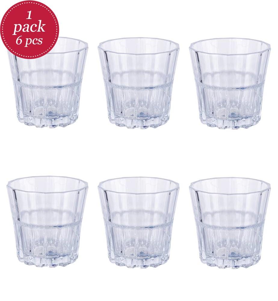 6er-Set Moment Schnapsgläser - 210 ml / Transparent