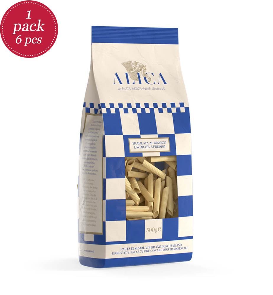 6x Penne Rigate 77 - 500 g