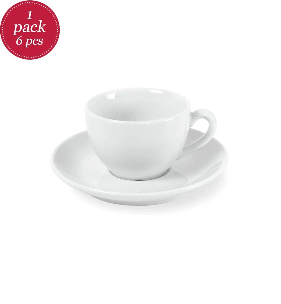 Côme - 6 tasses et soucoupes café