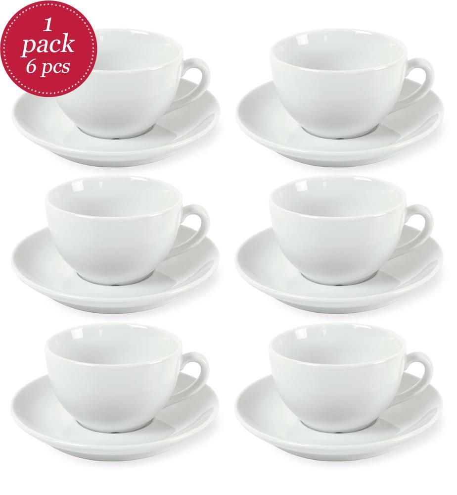 Côme - 6 Tasses et Soucoupes à Thé