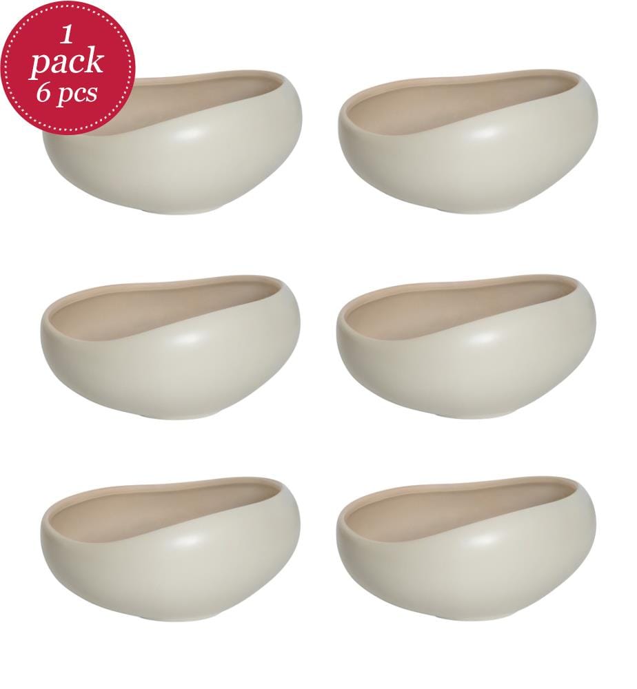 Lot de 6 coupelles 14 cm - Kyma Lin Alpilles