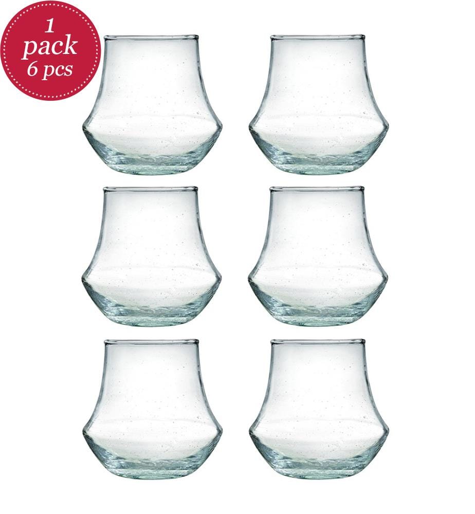 Lot de 6 Verres à  Dégustation en Verre Recyclé - 28 Cl