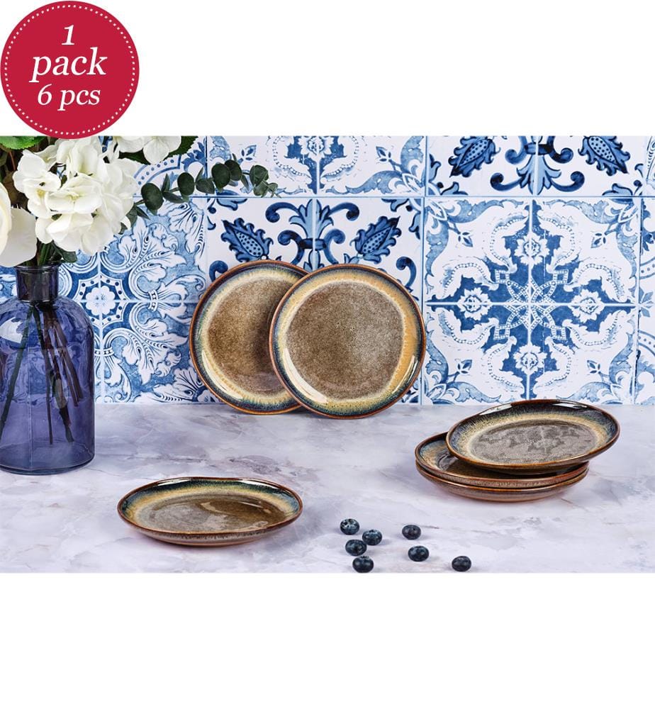 Assiette GENESIS Ø16,5cm - 6 Pièces - Basalte