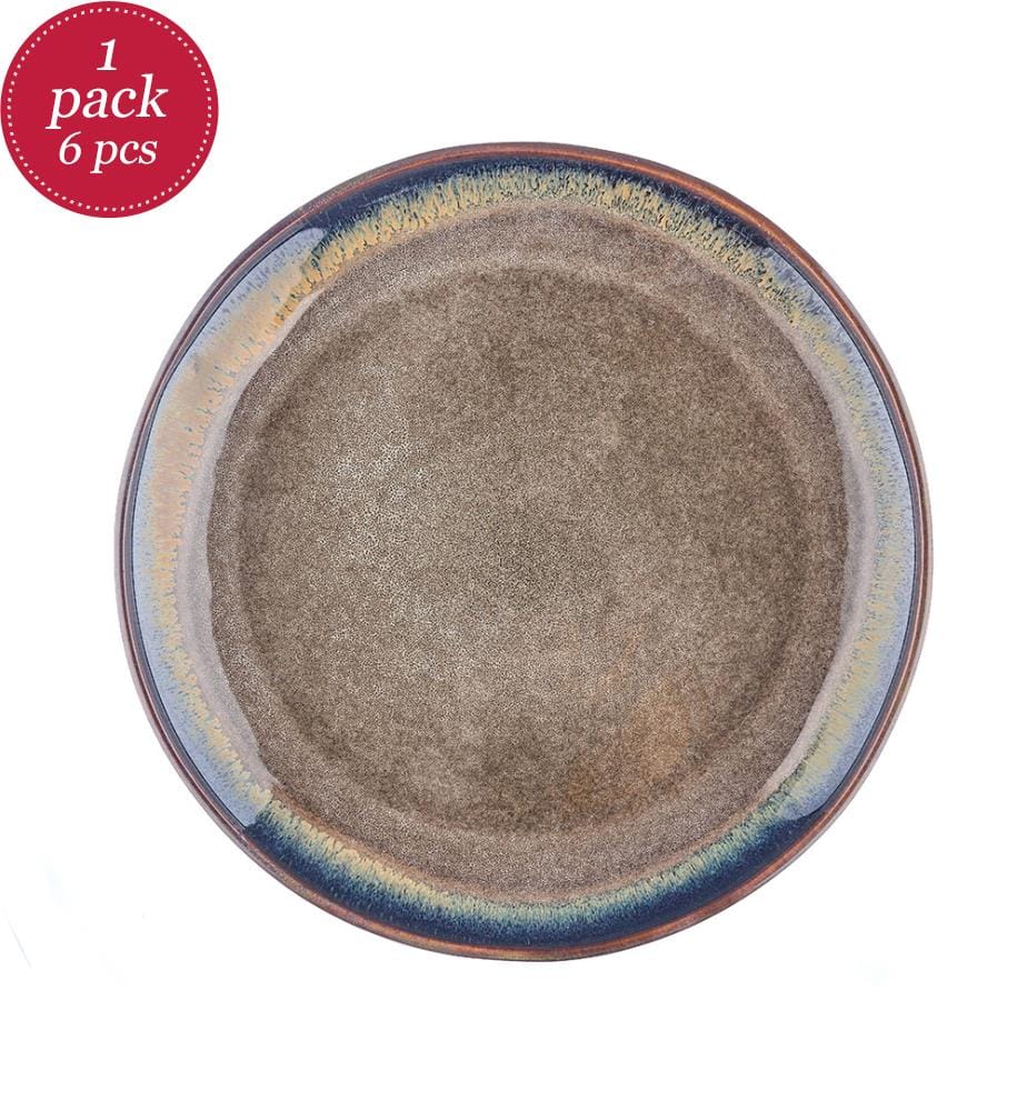 Assiette GENESIS Ø27cm - 6 Pièces - Basalte