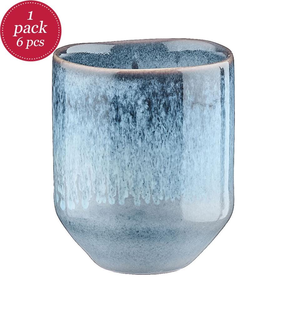 Tazza GENESIS 8cl - 6 pezzi - Mare