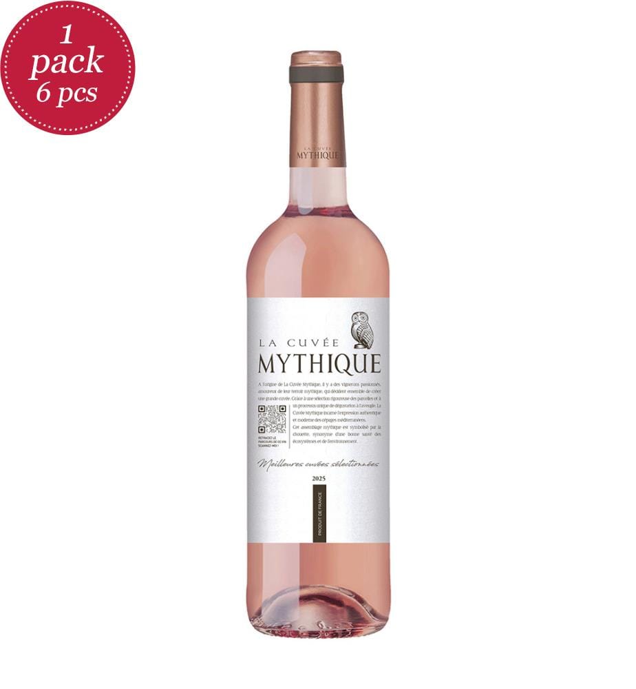 6 x Roséwein La Cuvée Mythique 2025 - 750ml