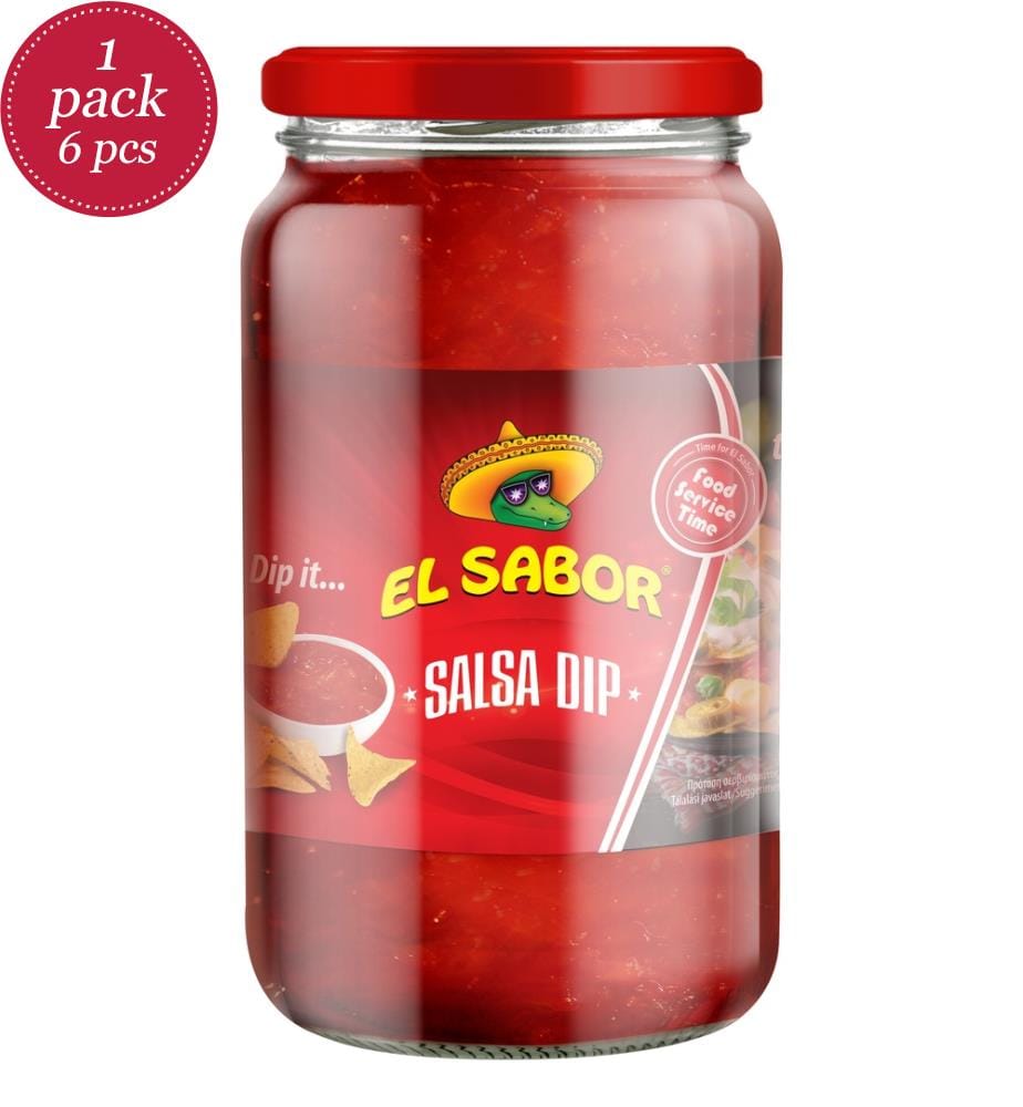 6x El Sabor Salsa Dip - 1L