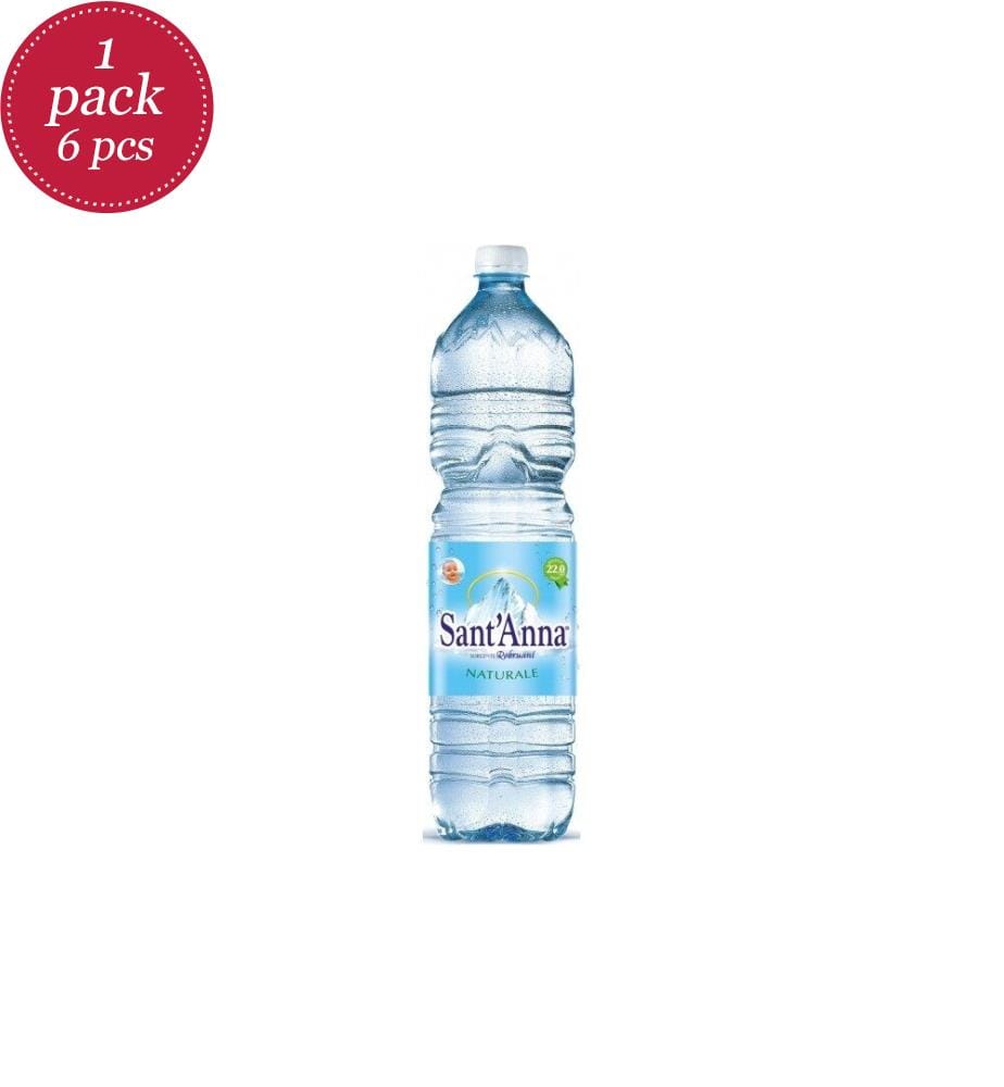 6x Sant Anna Naturale/ohne Kohlensäure - 1.5L