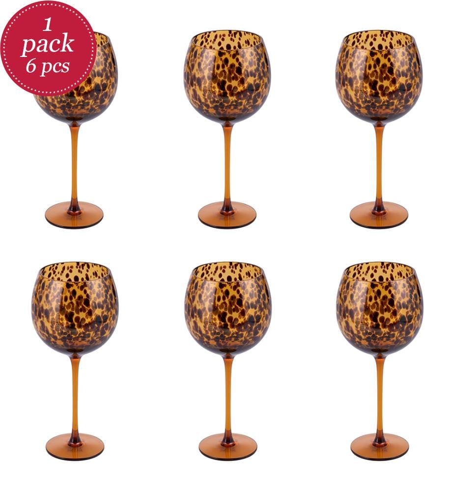 Set von 6 Cocktailgläser - 515 ml / Amber