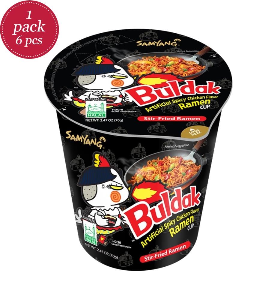 Samyang Buldak Hot Chicken Ramen Original Cup - 70g - HALAL