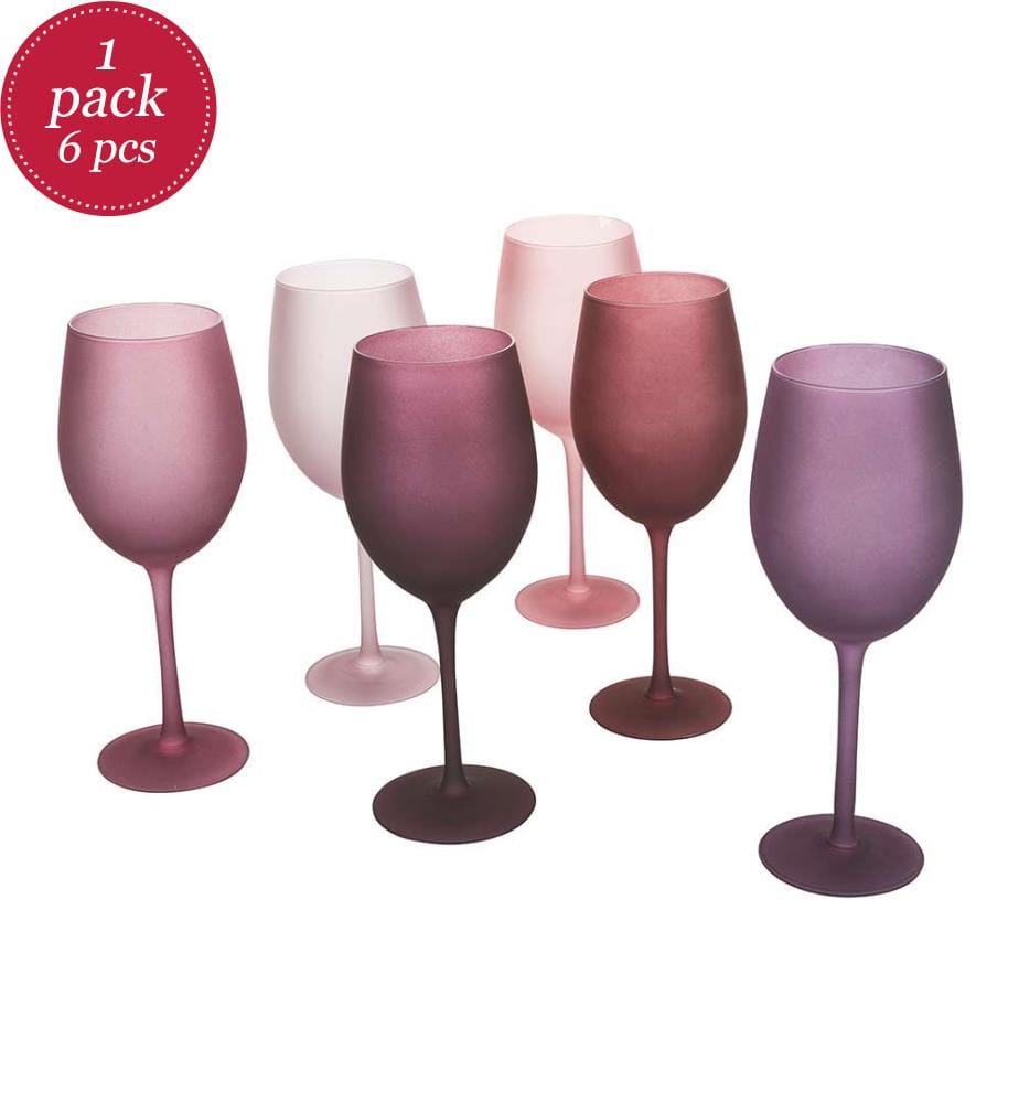 Set of 6 Happy Hour wine glasses - Provence