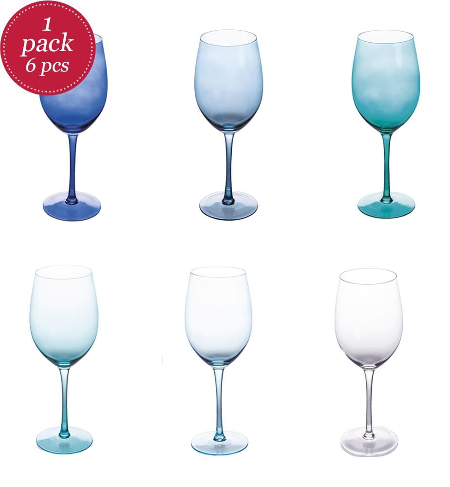 Set von 6 Gläsern Happy Hour Sh Ocean Solid - Multicolor
