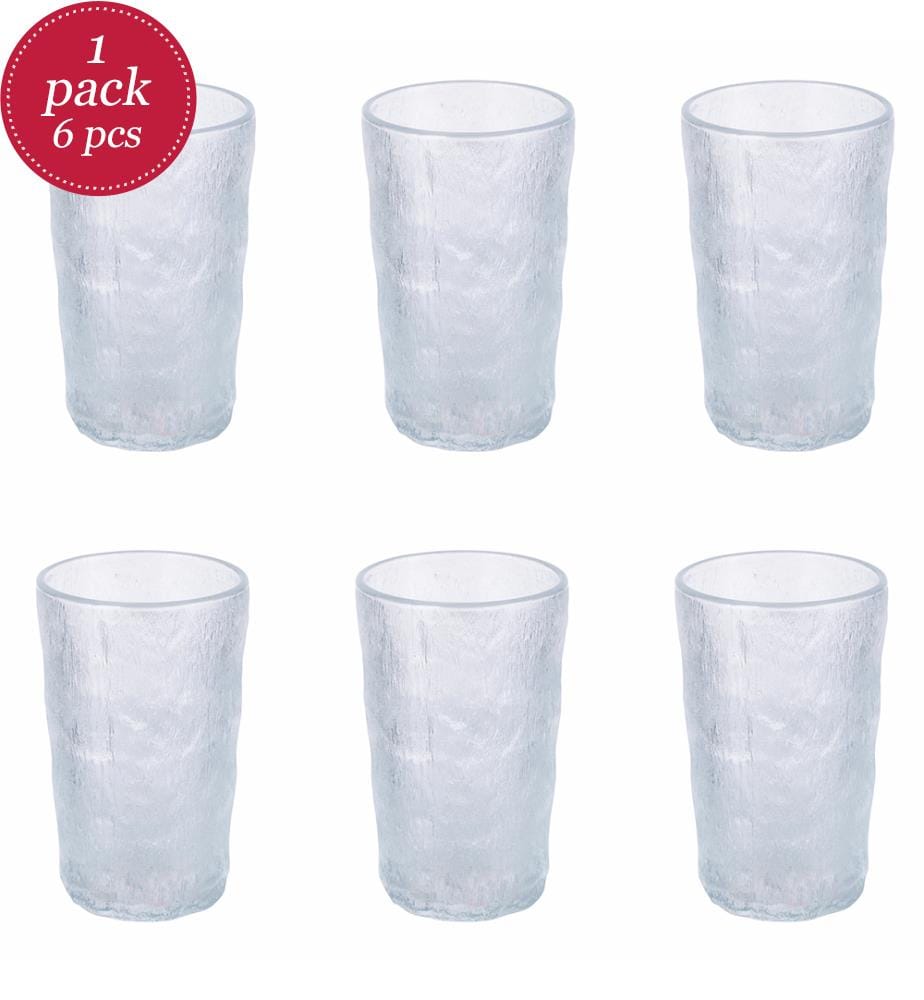 Set of 6 Amnesia cocktail glasses - 370 ml / Clear