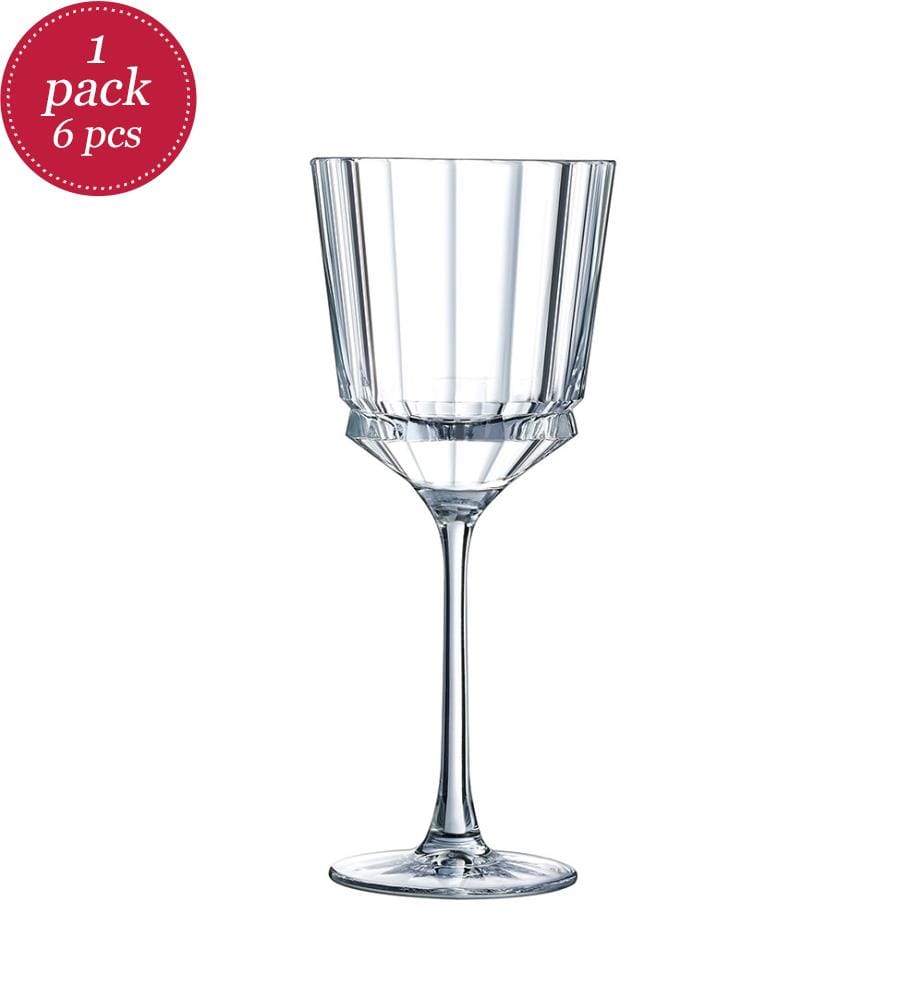 Lot de 6 verres à pied - 25 cl