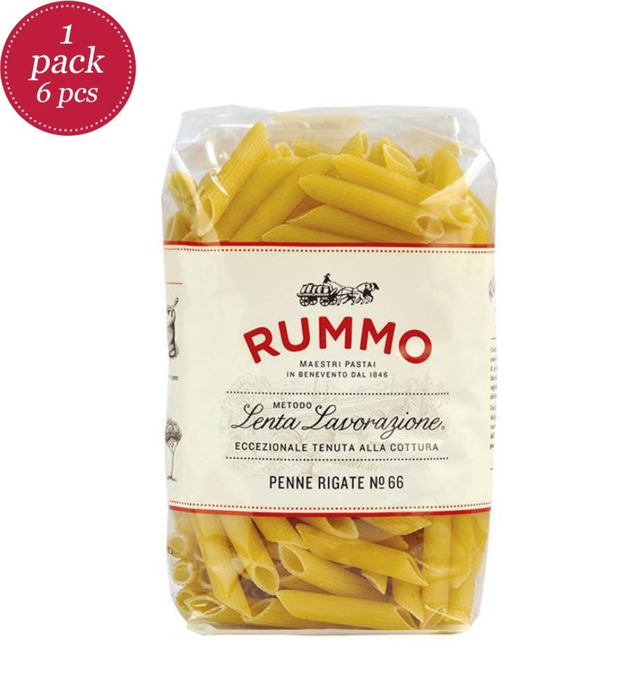 6x Penne Rigate No.66 - 500 g
