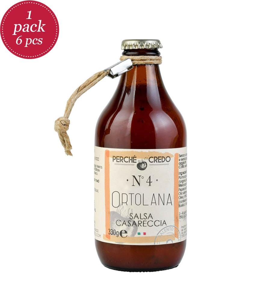6x Sauce Ortolana maison - 330 g