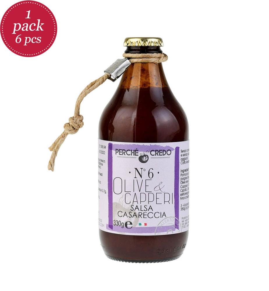 6x Sauce méditerranéenne maison - 330 g