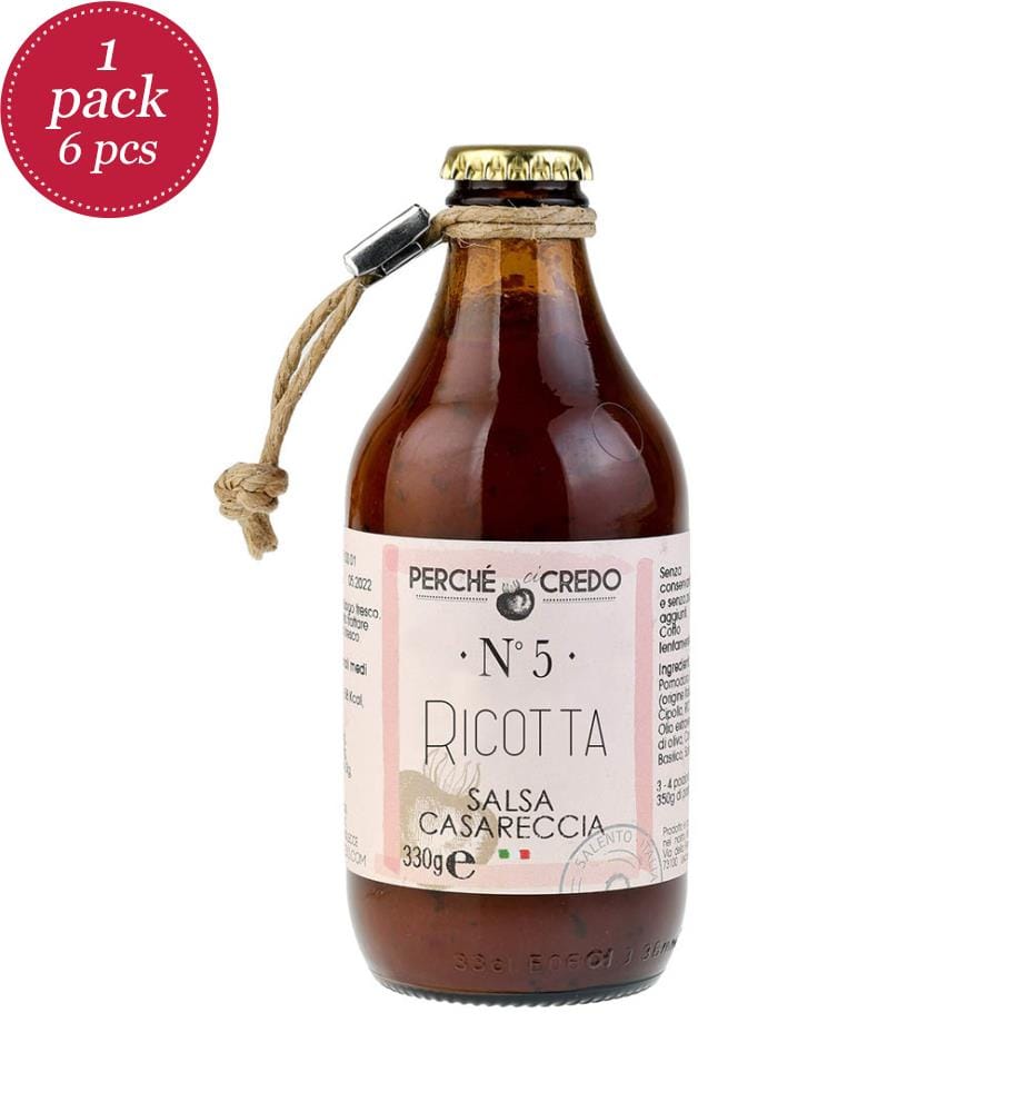 6x Sauce ricotta maison - 330 g