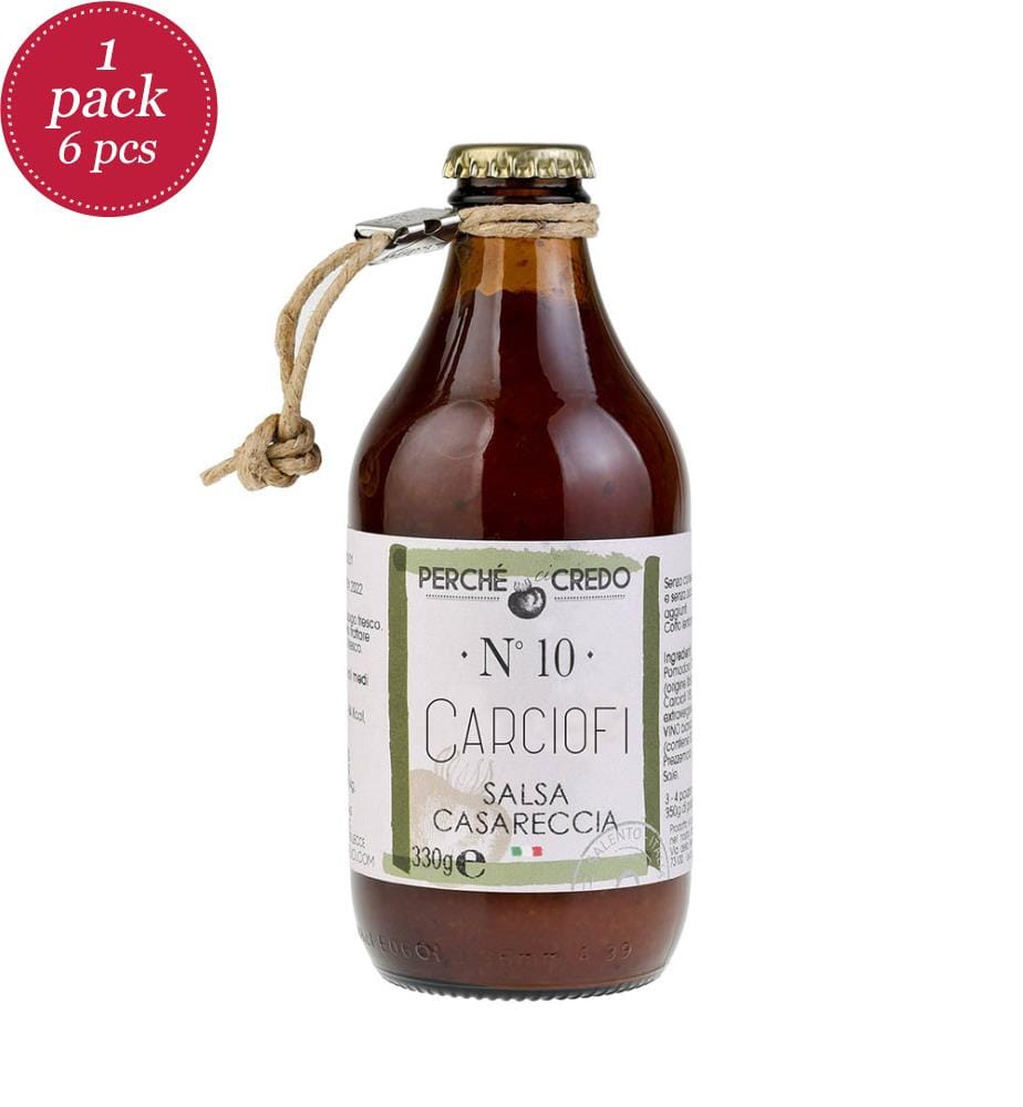 6x Sauce aux artichauts maison - 330 g