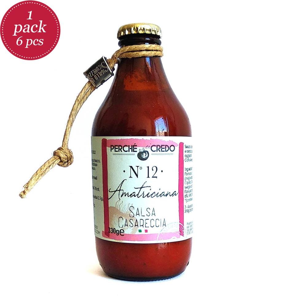 6x Salsa casareccia all'amatriciana - 330 g