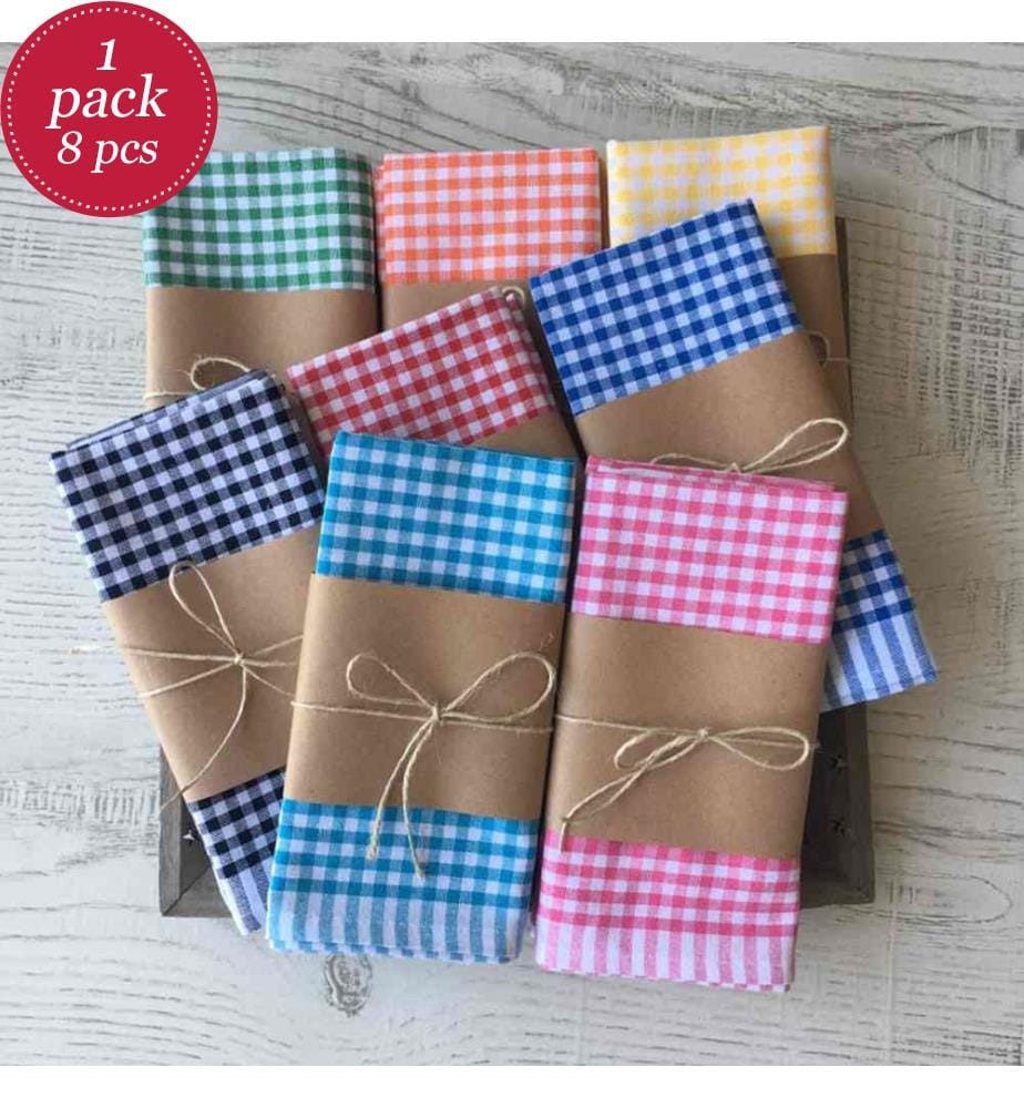 Handtuch-Set (8-teilig) – mehrfarbig