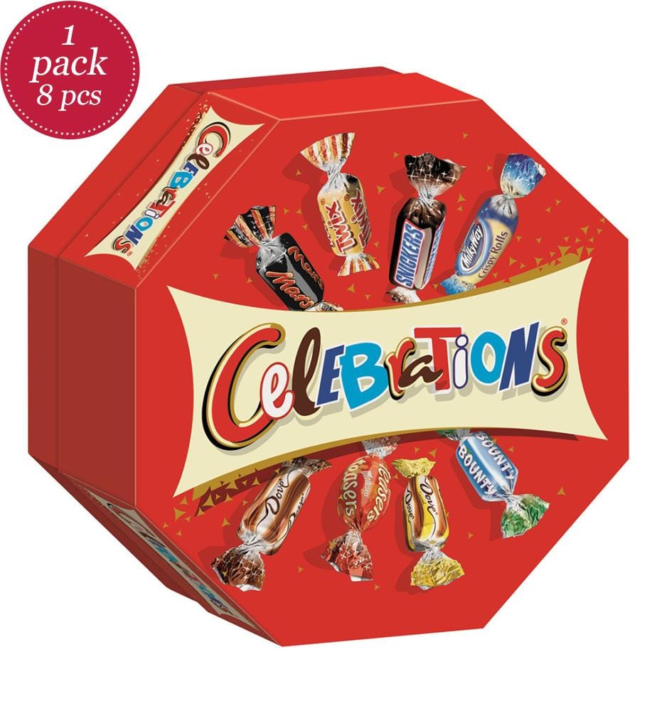 8 x Celebrations-Schokolade - 196g