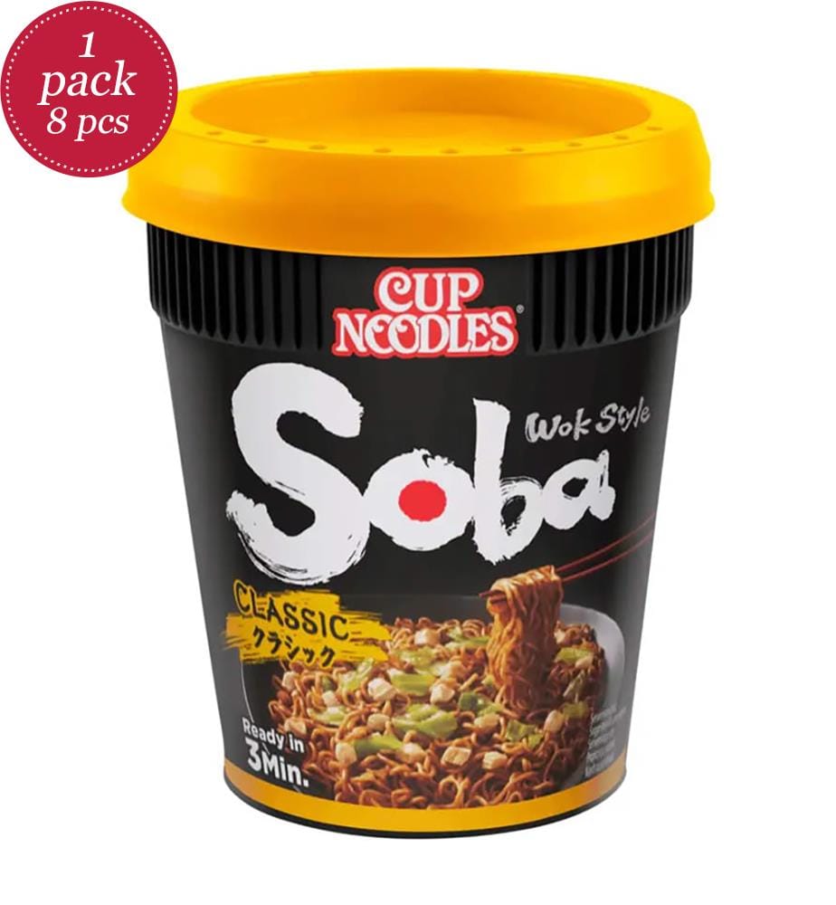 8er-Set Nissin Soba Cup Classic - 90g
