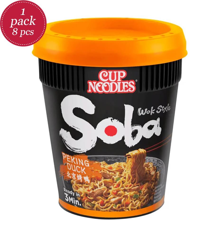 8x Nissin Soba Cup Peking Duck - 87g