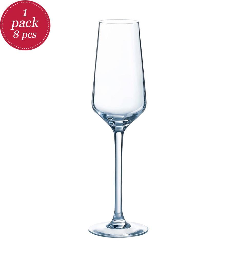8er-Set Champagnergläser Diamantis