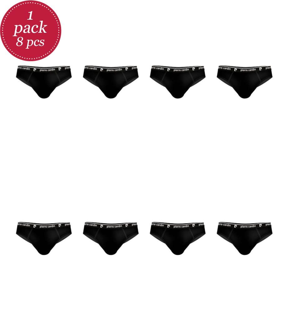 Confezione da 8 slip - Nero