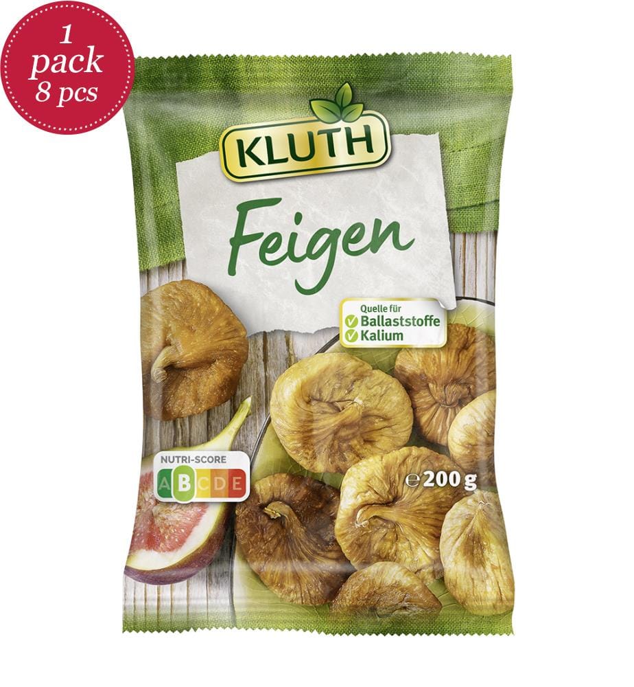 8 x Figues Séchées Kluth - 200g