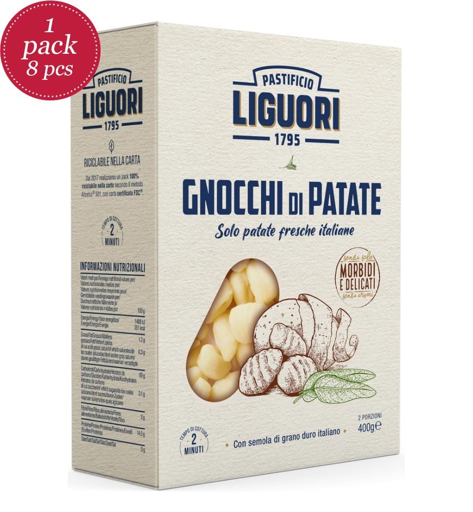 8x Liguori Gnocchi di patate - 400g