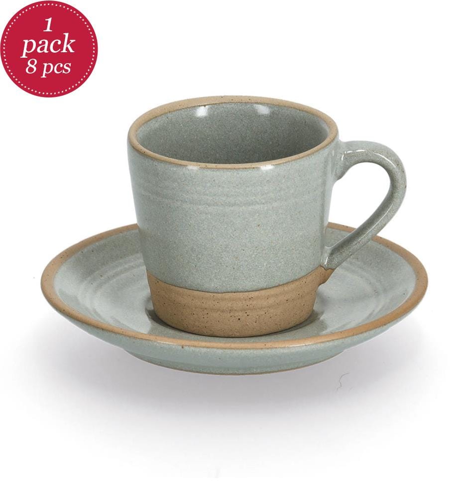 Set per espresso, 8 pezzi, 60 ml - Gres