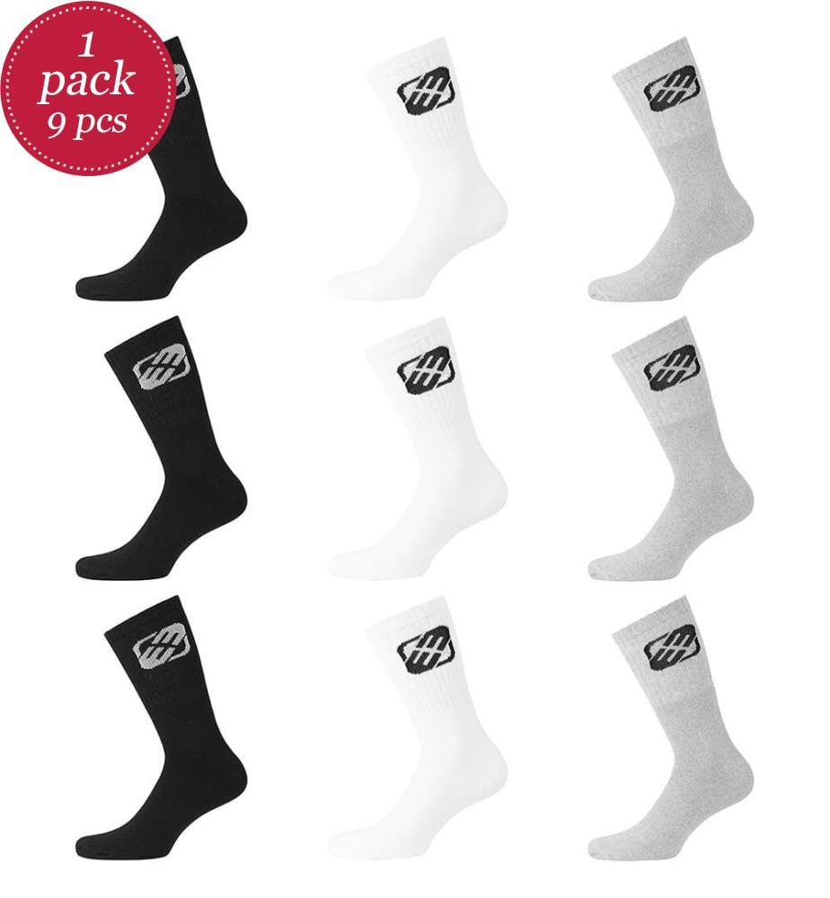 9 Paar Socken - Mehrfarbig
