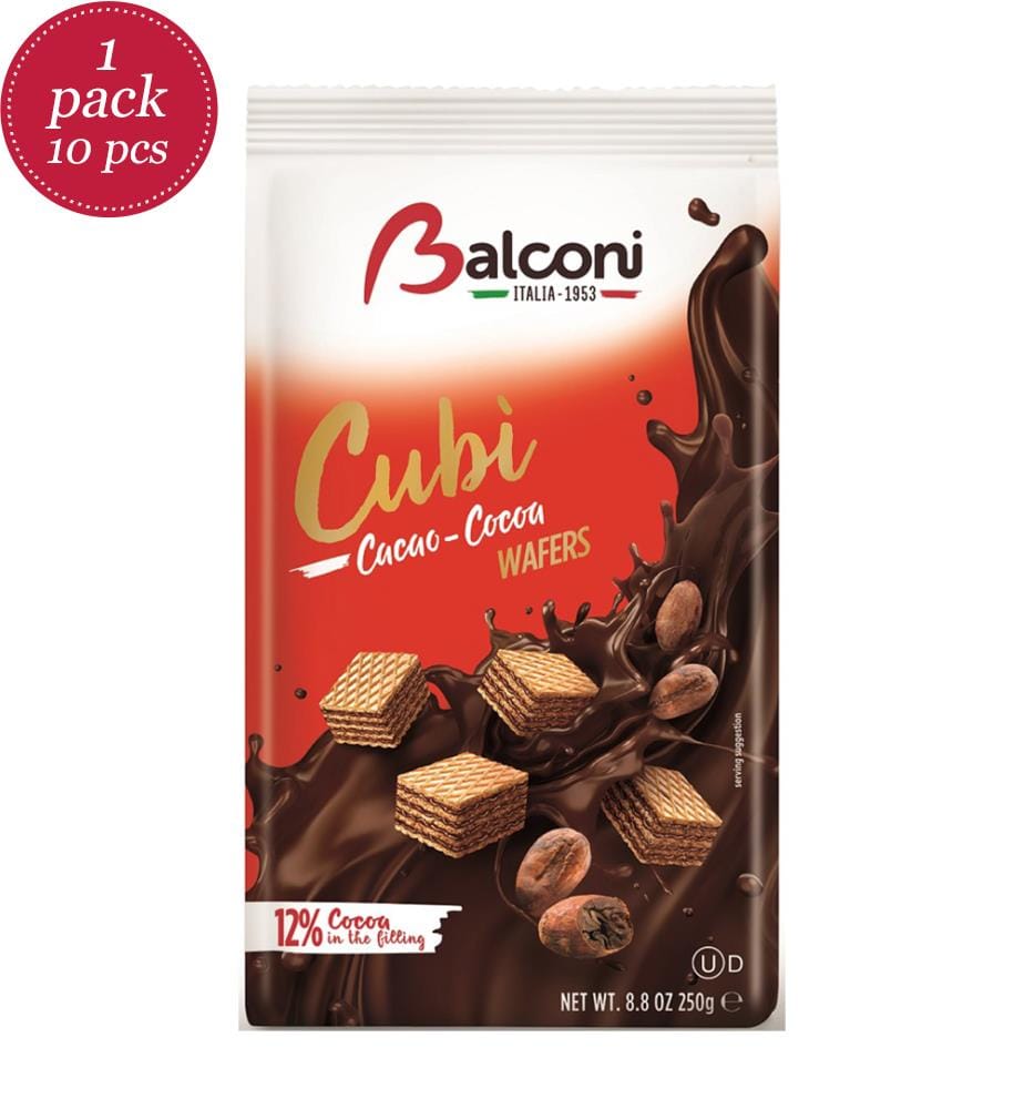 10x Cialda di cacao Balconi - 250g