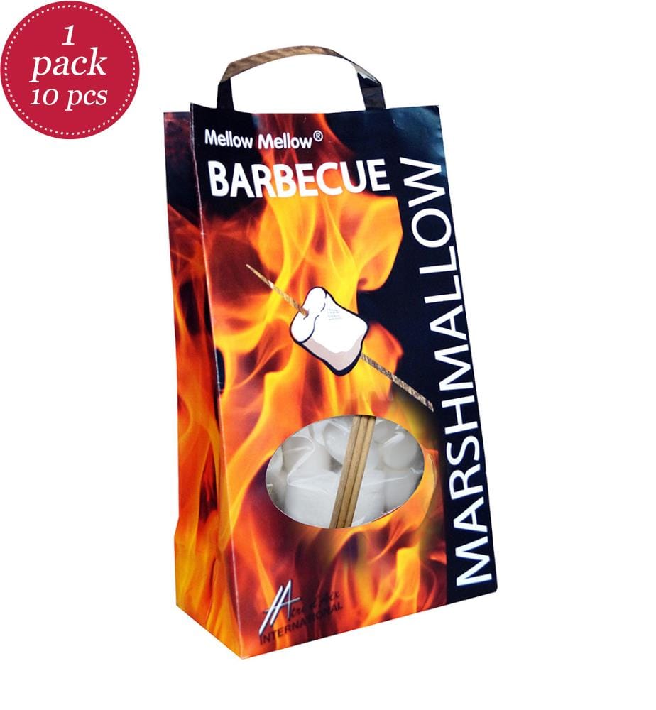 10x Tridaix Mellow Marshmallow Barbecue Bag - 500g