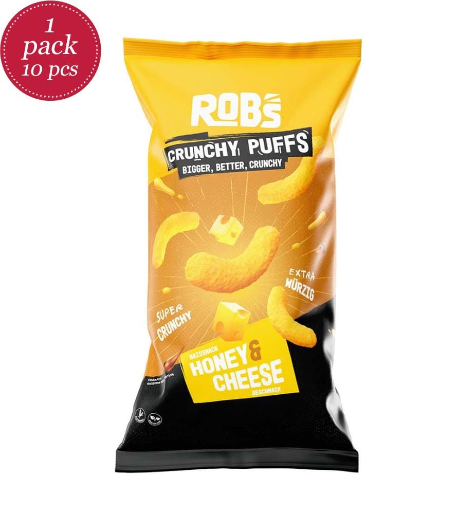 ROB's Crunchy Puffs Honey & Cheese – 130g