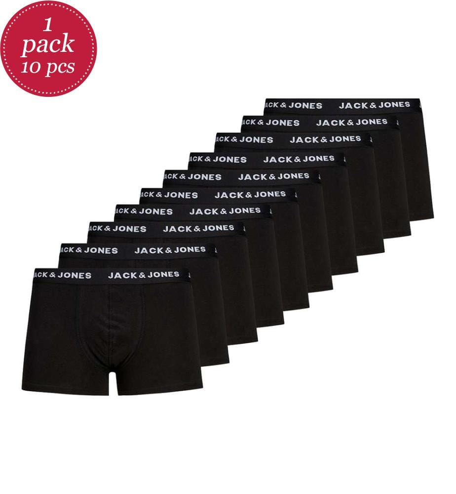 Solid Boxer 10er Pack - Schwarz