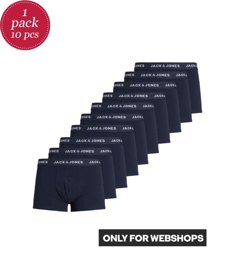 10er-Pack Boxershorts - Marineblau