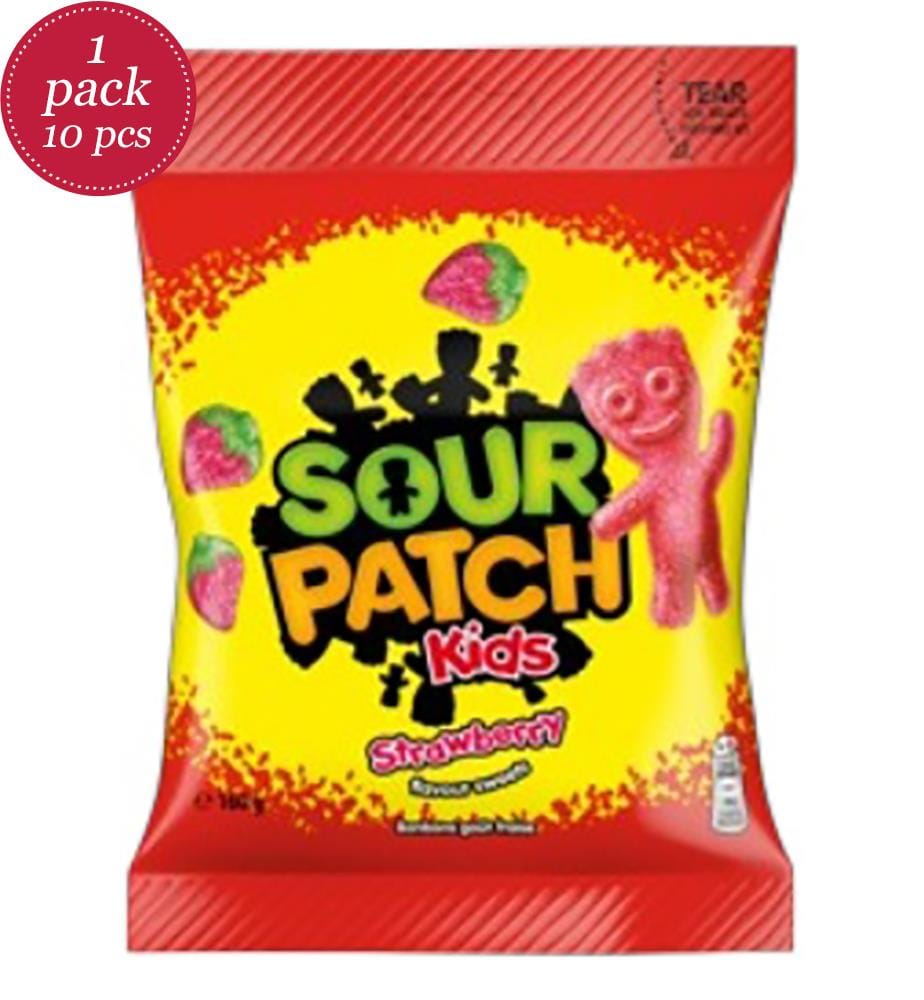 Sachet de Sour Patch Kids à la fraise - 160 g