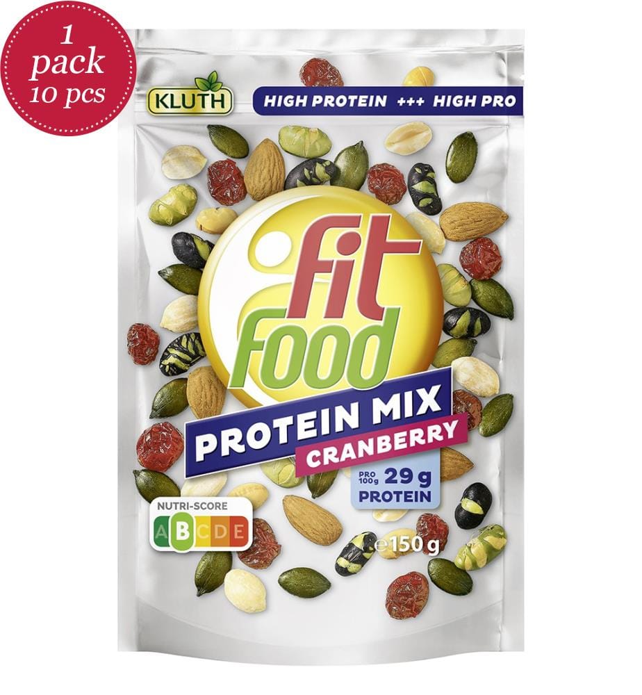 Kluth Fit Food Mélange protéiné à la canneberge - 150 g