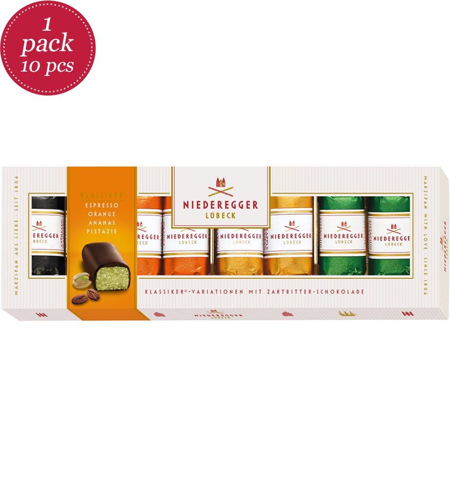 Variations classiques de massepain Niederegger - 100 g