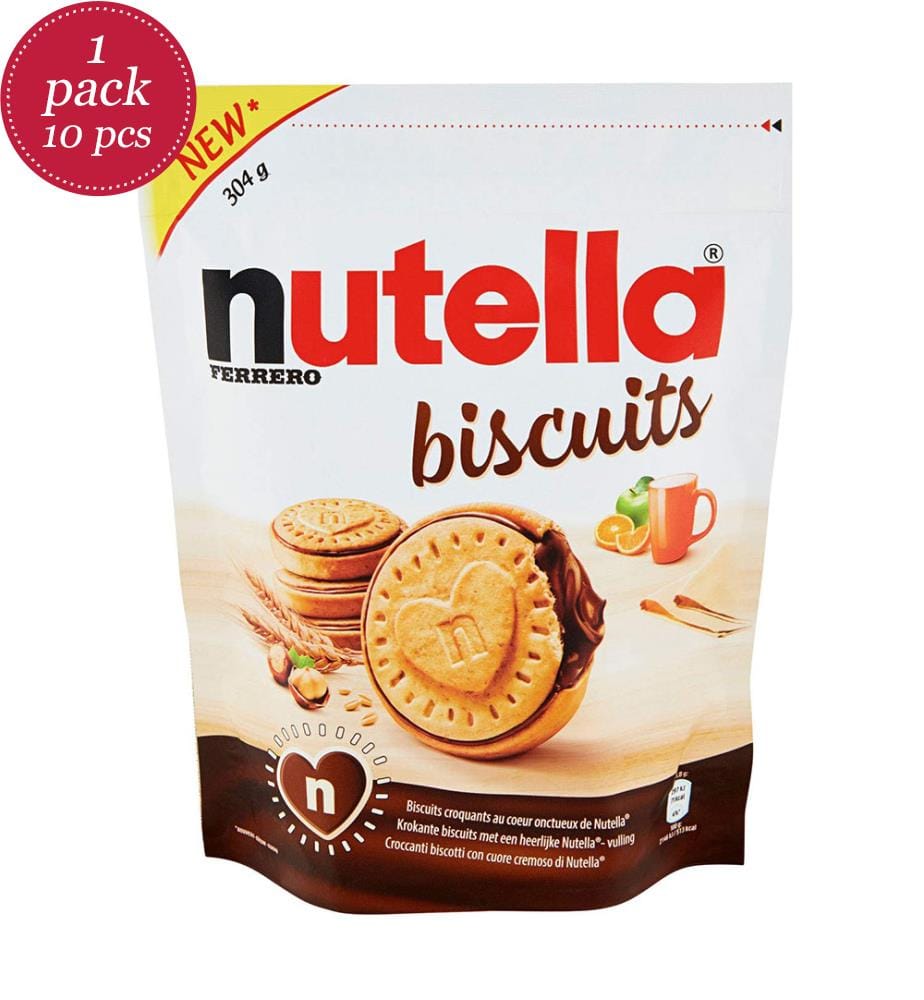 10x Nutella Biscuits bag - 304g