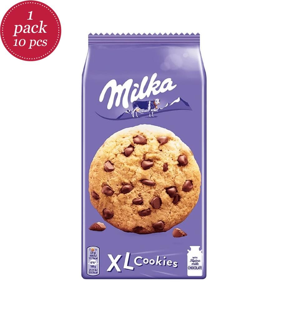 10x Milka XL Cookies - 184g