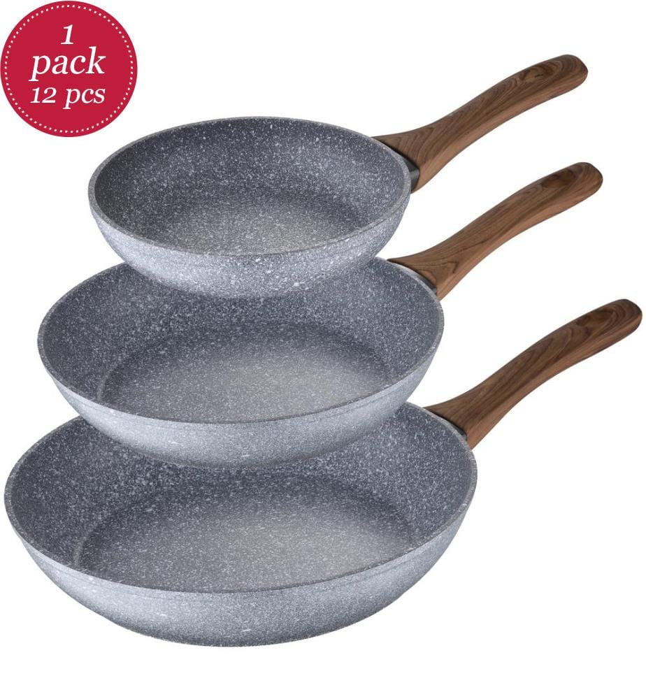 Stainless steel cookware - 12 pieces