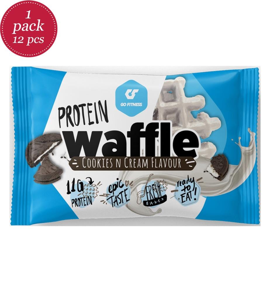 12x GoFitness Nutrition Cialda Proteica Biscotti e Crema - 50g