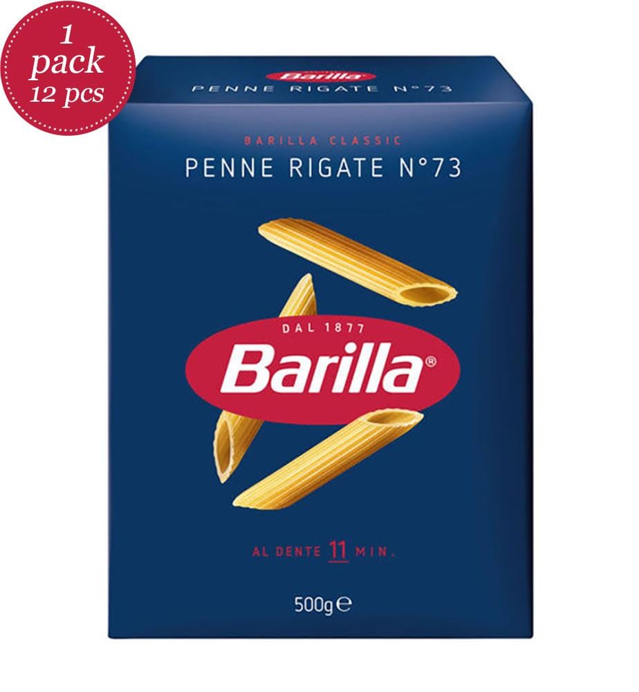 12x Barilla Penne Rigate Nr. 73 12er - 500g