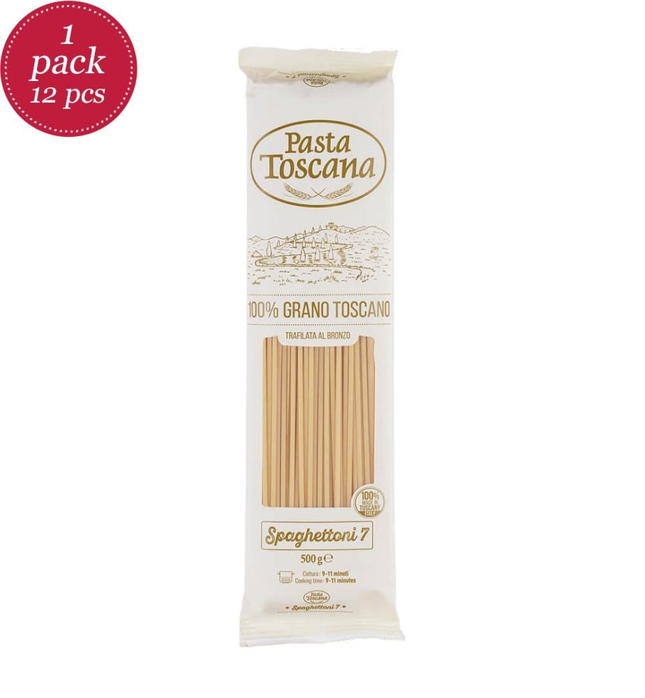 12x Pasta Toscana Classica Spaghettoni 7 - 500 g